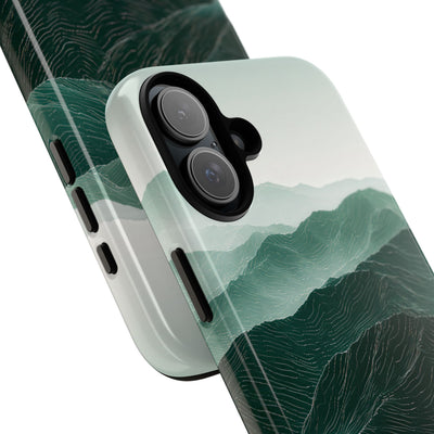 Alpine Mist · Tough Phone Case for iPhone · Green