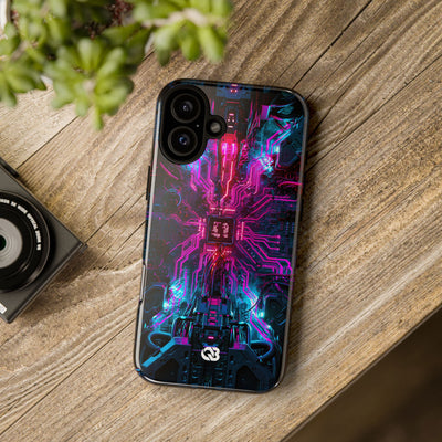 Neural Circuit Core · Tough Phone Case for iPhone · Black