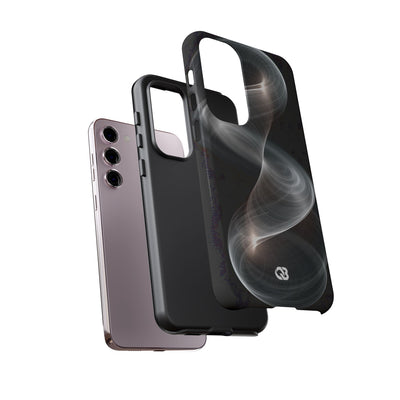 Luminous Vortex · Tough Phone Case for Samsung · Black
