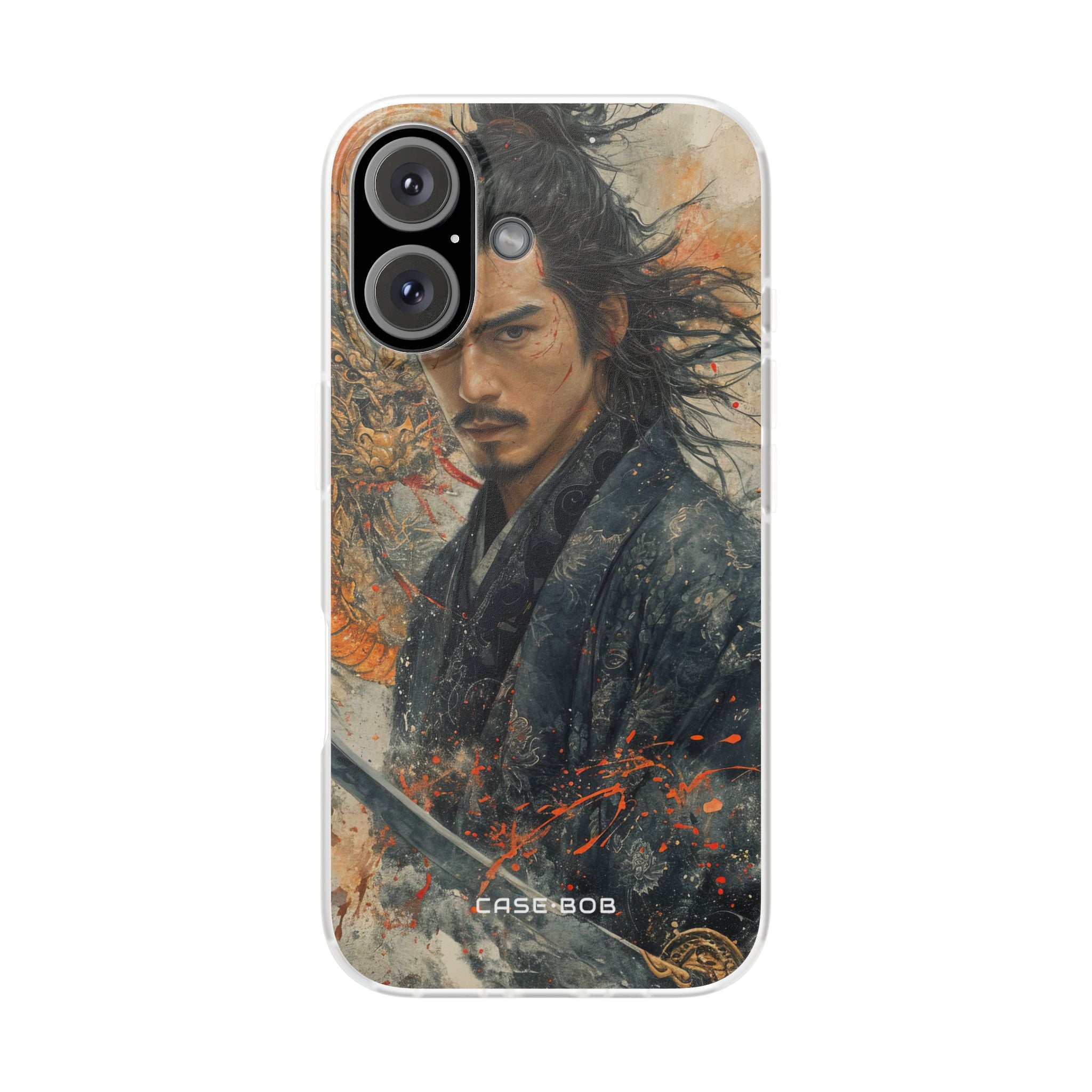Dragonblade Krieger iPhone 16 Case - Soft