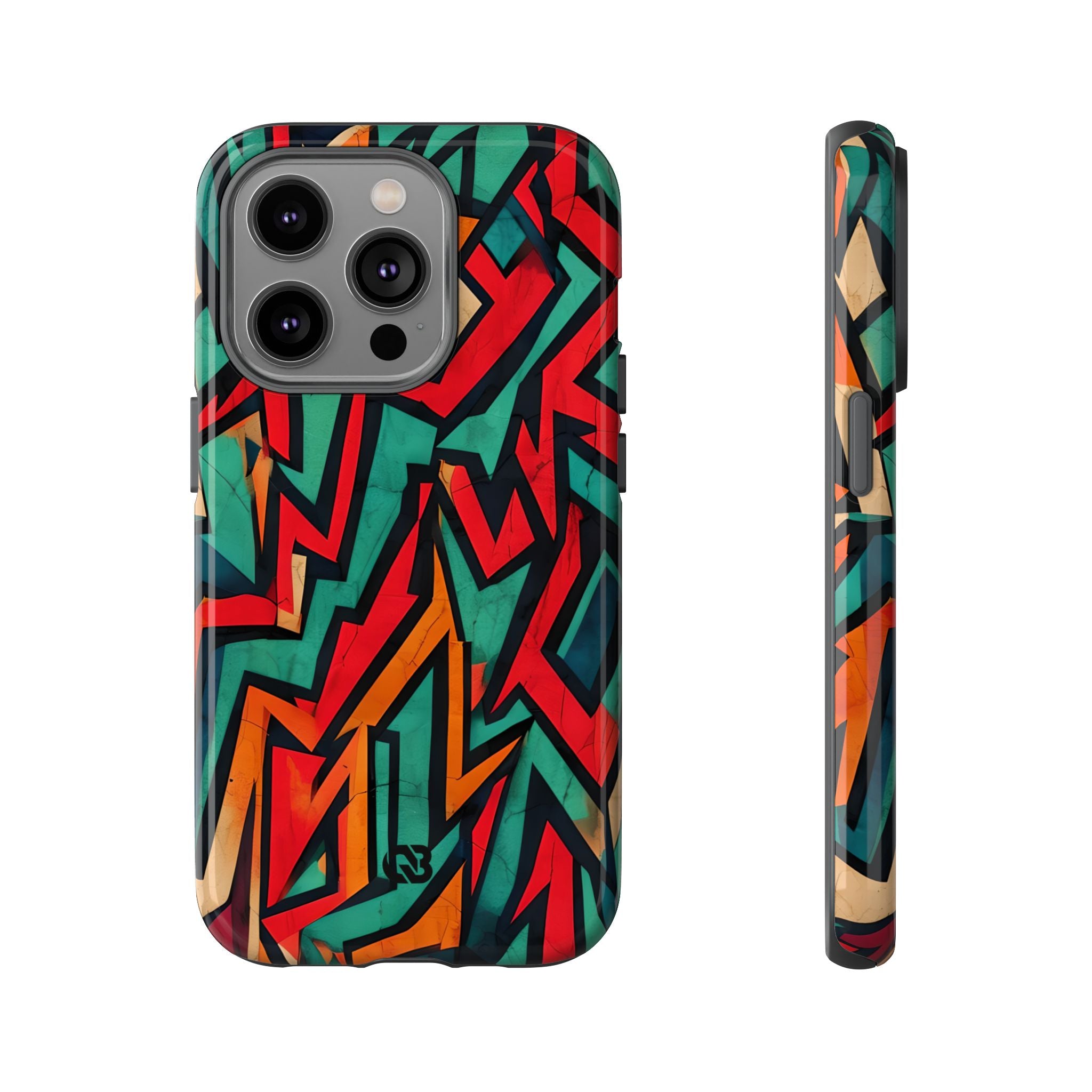 Jagged Teal Static · Tough