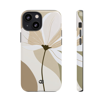 Soft Petal Bloom · Tough Phone Case for iPhone · Beige