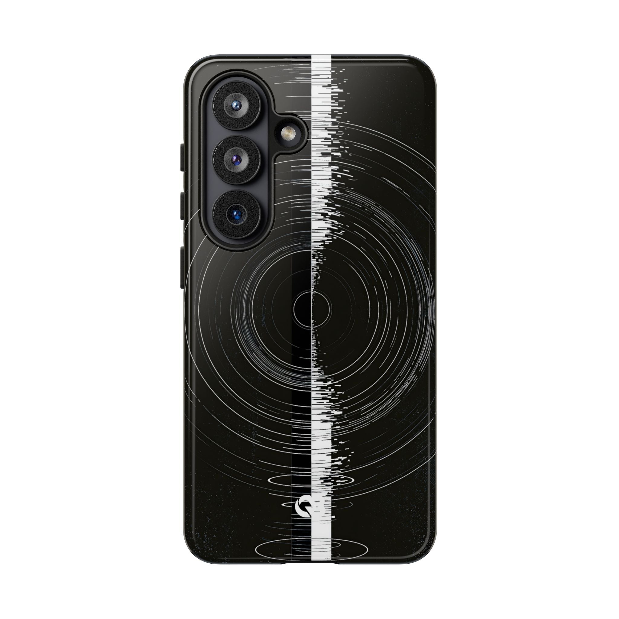 Black Tough Phone Case for Samsung - Obsidian Orbital Signal