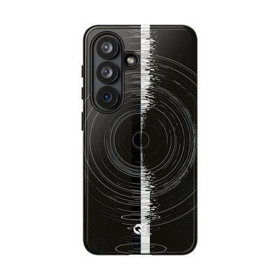 Black Tough Phone Case for Samsung - Obsidian Orbital Signal