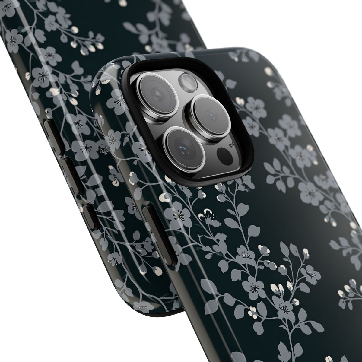 Nocturne Blossom Branch · Tough Phone Case for iPhone · Black
