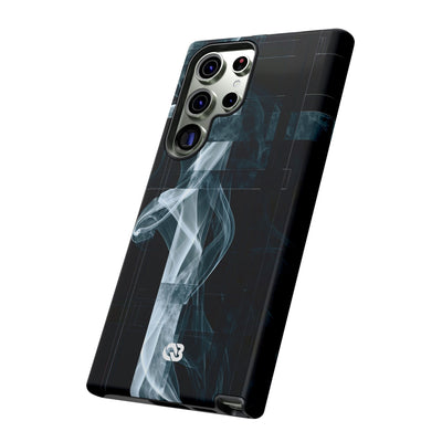 Fractured Smoke · Tough Phone Case for Samsung · Black