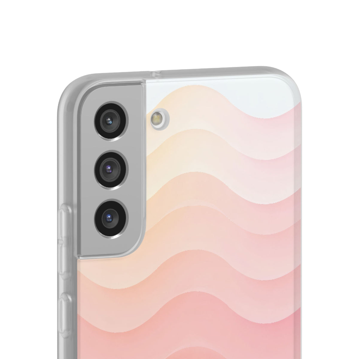 Blush Horizon Waves · Lite Phone Case for Samsung · Pink