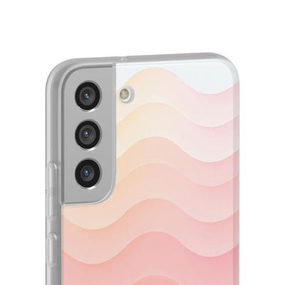 Blush Horizon Waves · Lite Phone Case for Samsung · Pink