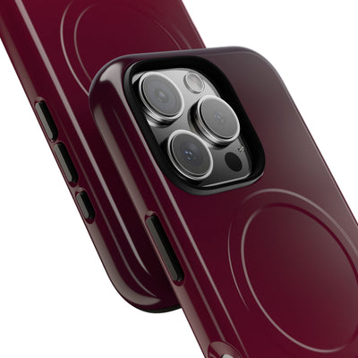 Bordeaux Spectrum · Tough 2.0 Magnetic Phone Case for iPhone · Red