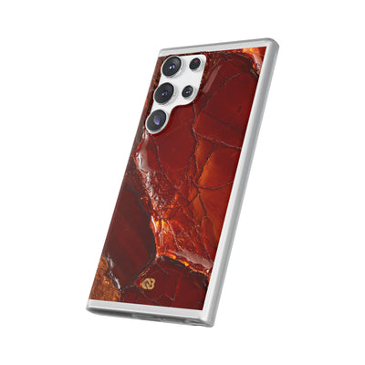 Amber Embrace · Lite Phone Case for Samsung · Brown