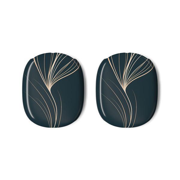 Botanical Contour · Hard Case for AirPods Max · Teal