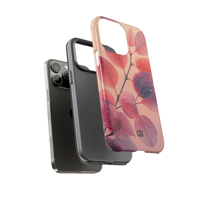 Dewy Magenta Foliage · Tough Phone Case for iPhone