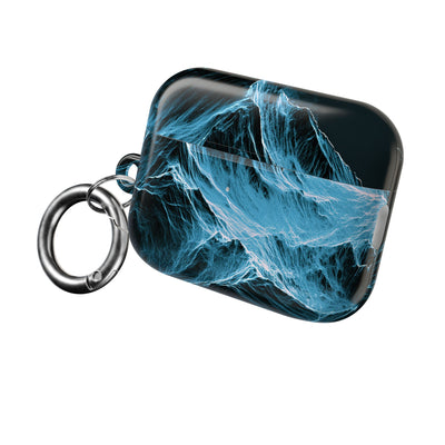 Nordic Frost Peak · Hard Case for AirPods & AirPods Pro · Blue