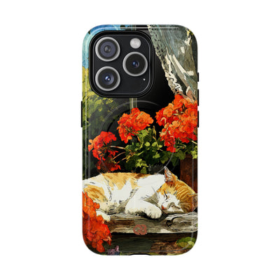 Sleeping Ginger Bloom · Tough+ Phone Case for iPhone · Magsafe