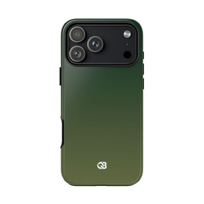 Evergreen Gradient · Tough Phone Case for iPhone · Green