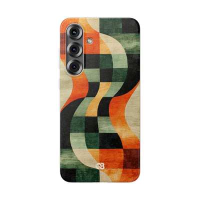 Burnt Orange Curve · Soft Handyhülle für Samsung