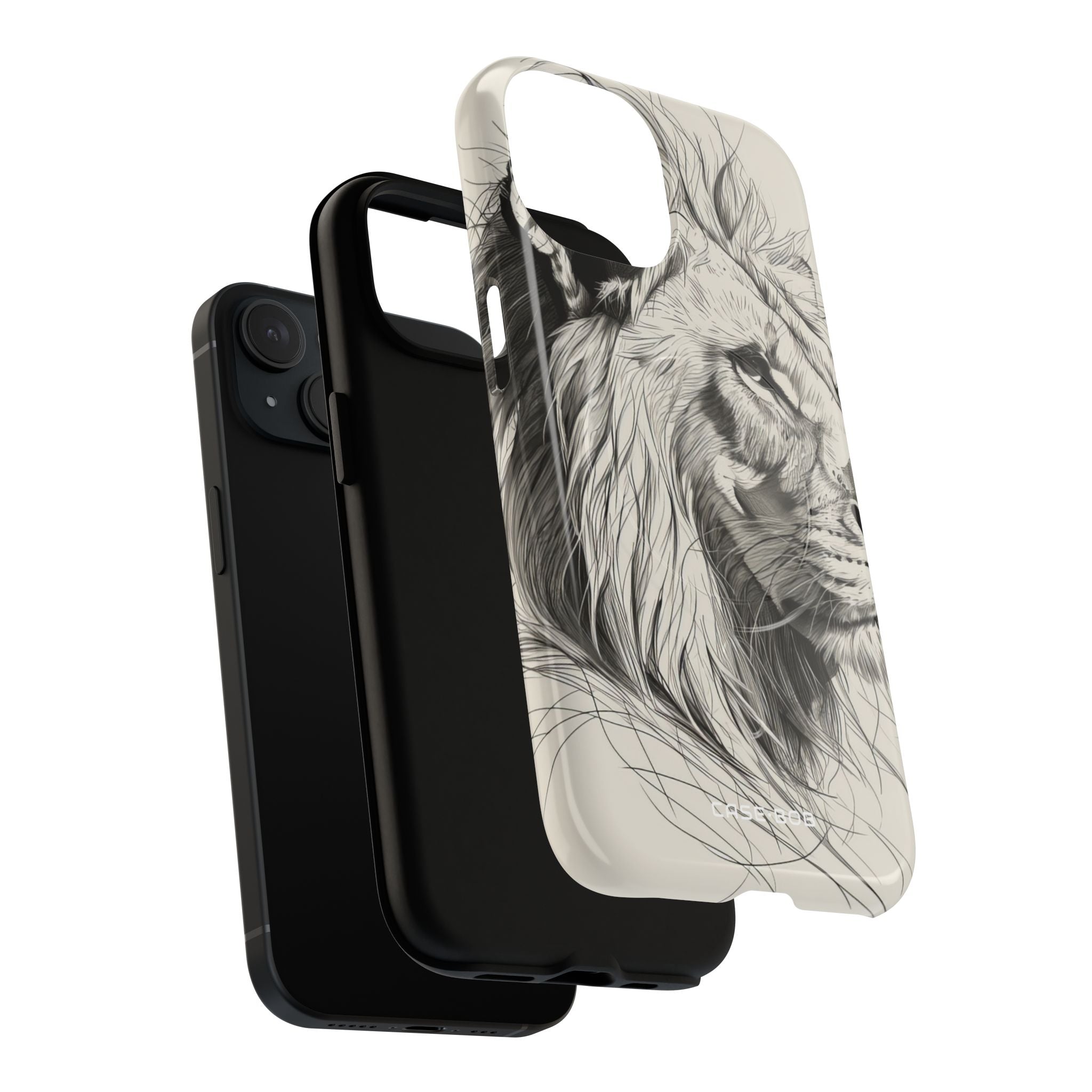 Lion Flow iPhone 15 Case - Tough+