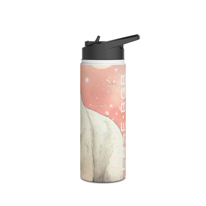 Polar Bear Nebula - Stainless Steel Water Bottle
