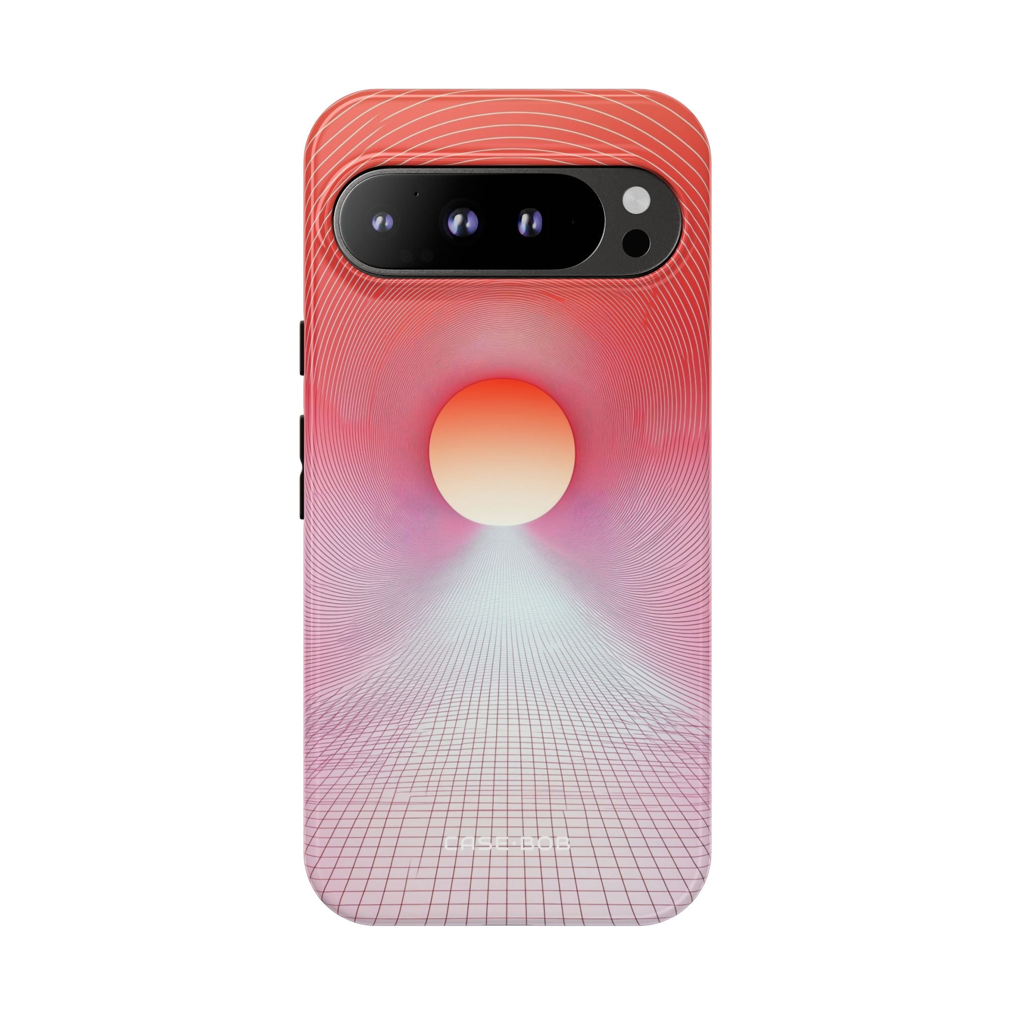 Orange Portal Google Pixel 9 Pro XL Case - Tough