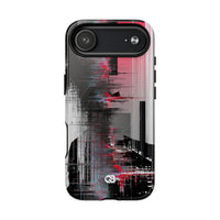 Black Tough 2.0 Magsafe Phone Case for iPhone - Crimson Data Leak