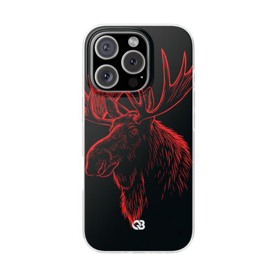 Nordic Elk · Lite Phone Case for iPhone ·  Black