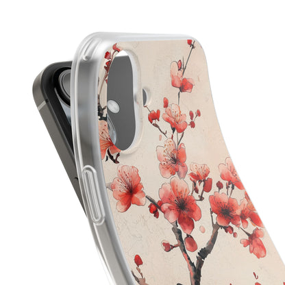 Blossom Shadow iPhone 16 Plus Case - Soft