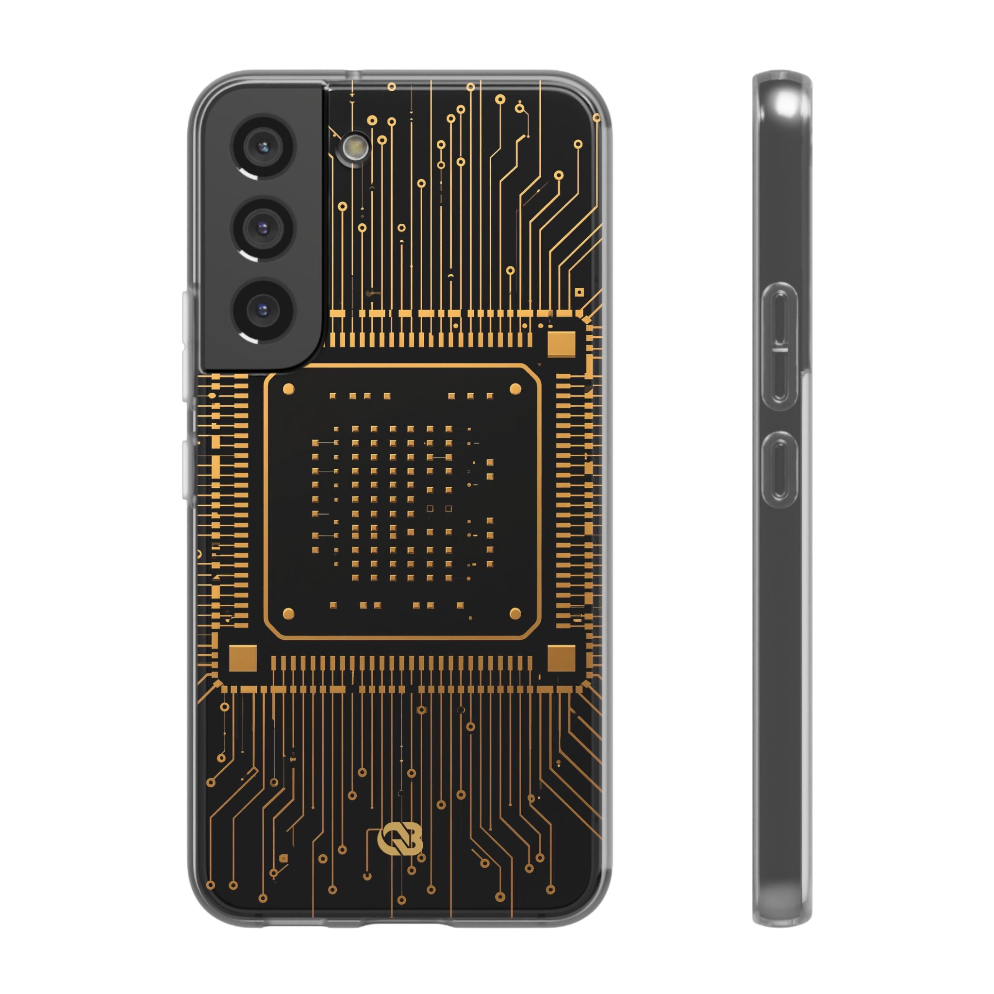 Gold Lite Phone Case for Samsung - Cyber Gold Processor