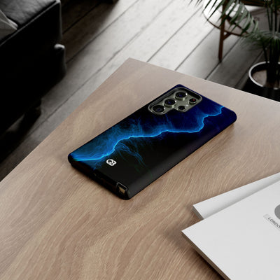 Electric Azure Drift · Tough Phone Case for Samsung · Blue