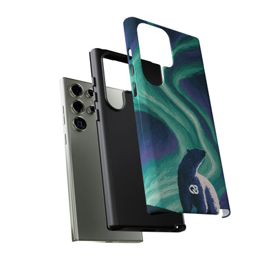 Arctic Aurora Bear · Tough Phone Case for Samsung · Teal