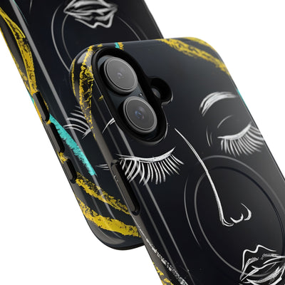 Obsidian Chalk Portrait · Tough+ Magsafe