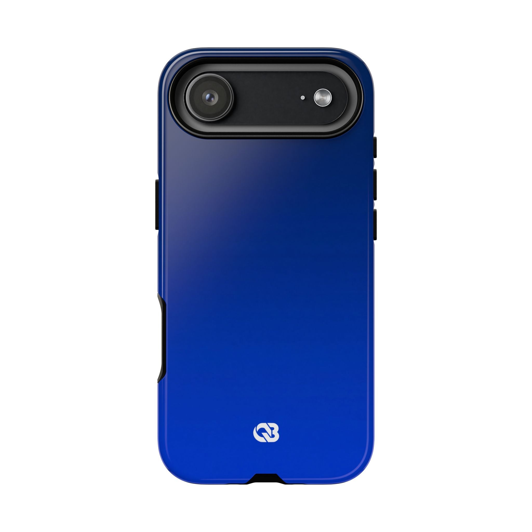 Blue Tough Phone Case for iPhone - Cobalt Depth Shift