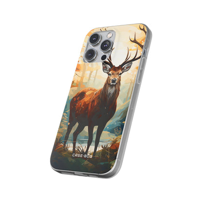 Glowing Stag iPhone 14 Pro Max Case - Soft - CASE•BOB