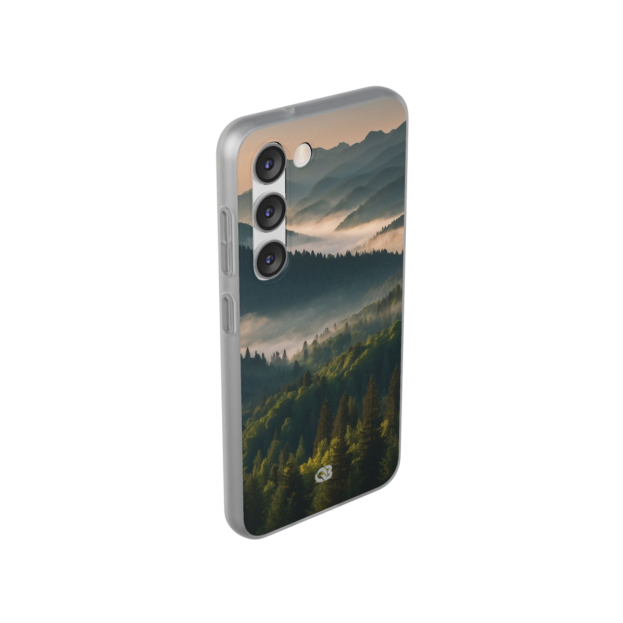 Foggy Mountain Ridge · Soft Phone Case for Samsung