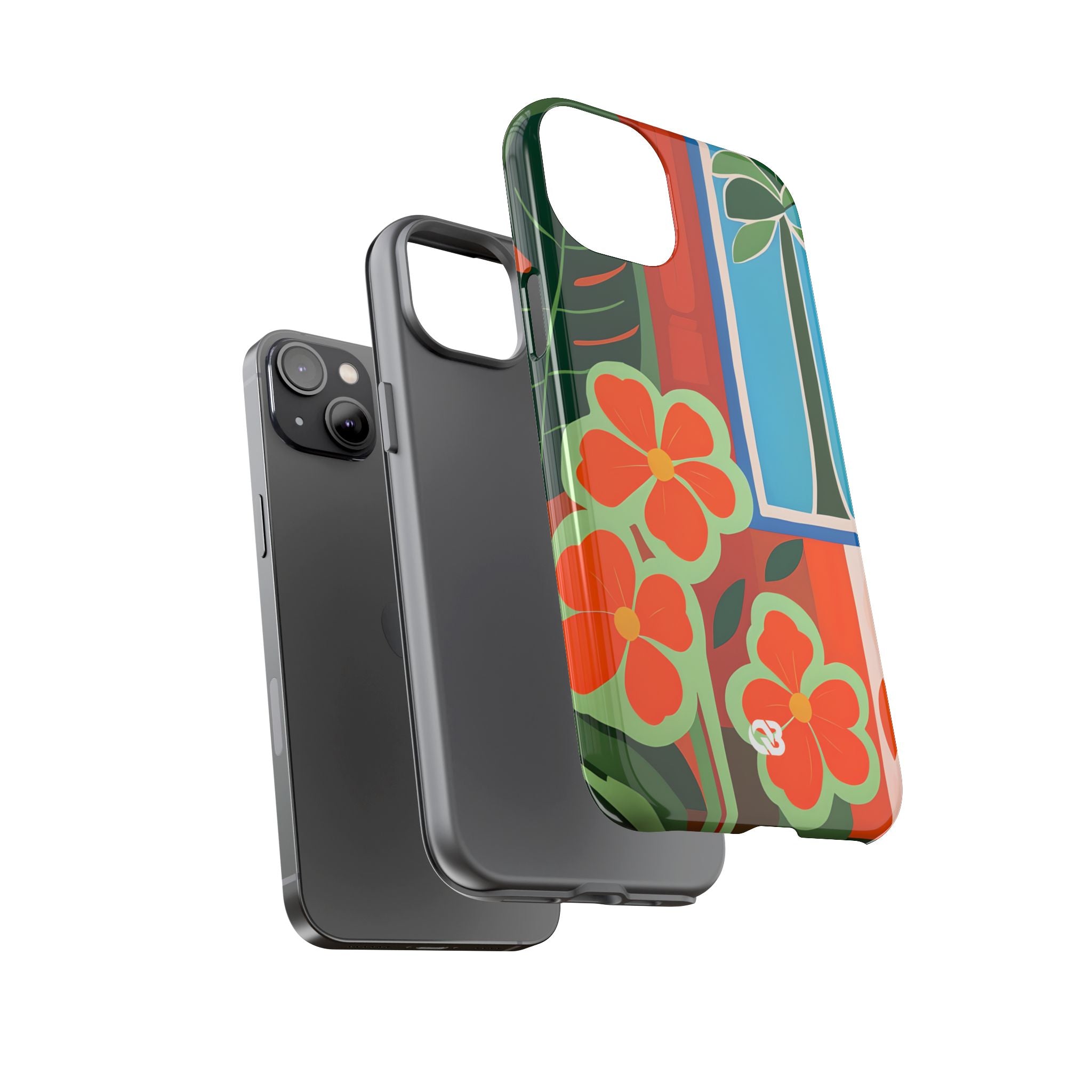Vivid Jungle Collage · Tough Phone Case for iPhone