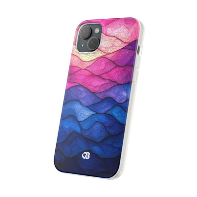 Electric Ridge Flow · Soft Coque de téléphone pour iPhone