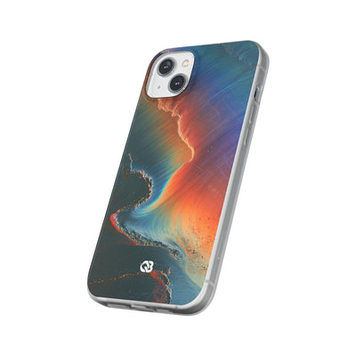 Prismatic Aura Shift · Lite Phone Case for iPhone ·  Blue