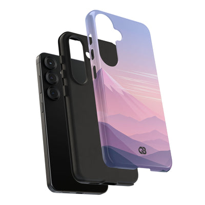 Alpine Twilight · Tough Phone Case for Samsung · Pink