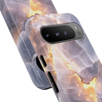 Crystal Veins Google Pixel 9 Pro XL Case - Tough