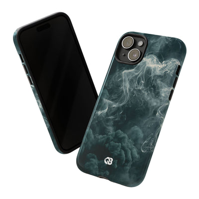 Luminescent Vapor Drift · Tough Phone Case for iPhone · Teal