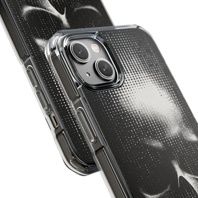 Raster Phantom · Clear Impact Magnetic Phone Case for iPhone ·  Black