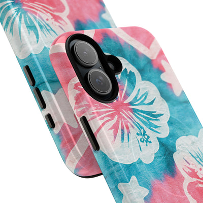 Tropical Hibiscus Bloom · Tough 2.0 Magnetic Phone Case for iPhone · Teal