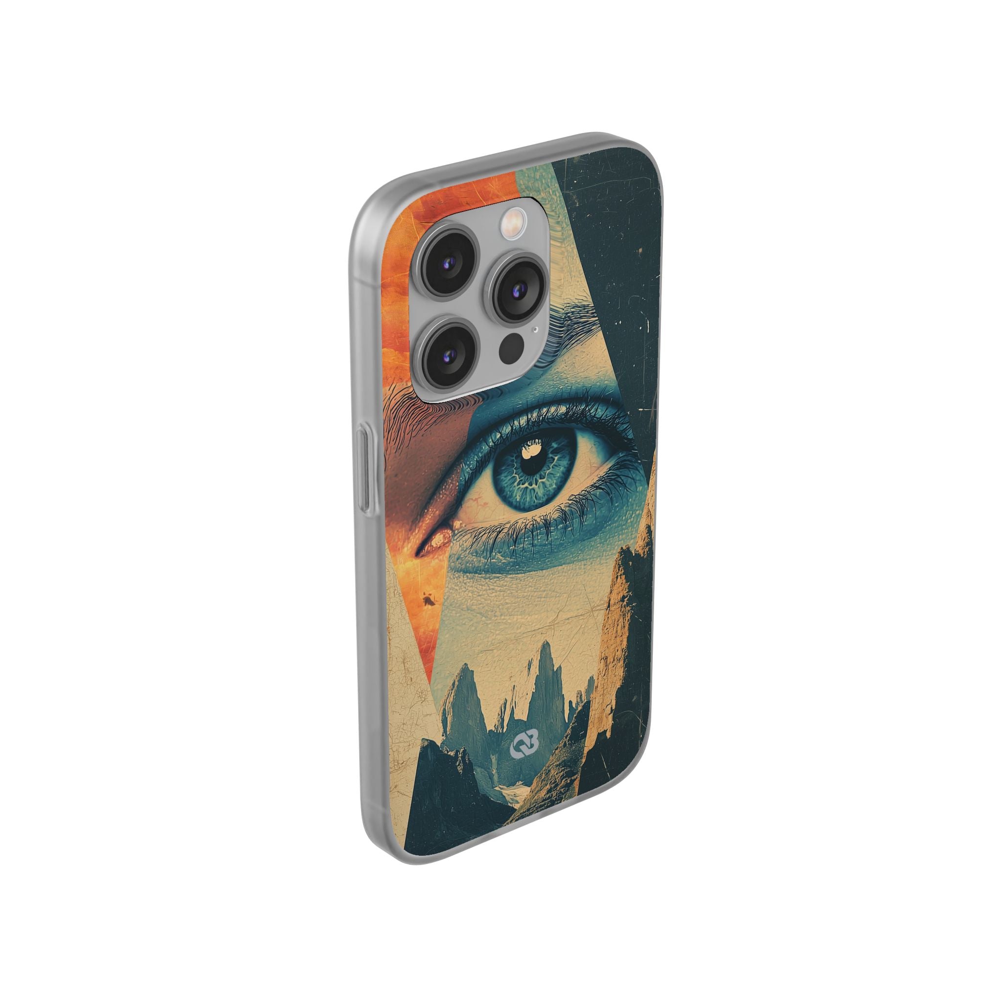 Fragmented Peak Gaze · Soft Phone Case for iPhone