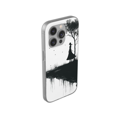 Cliffside Silhouette iPhone 14 Pro Case - Soft
