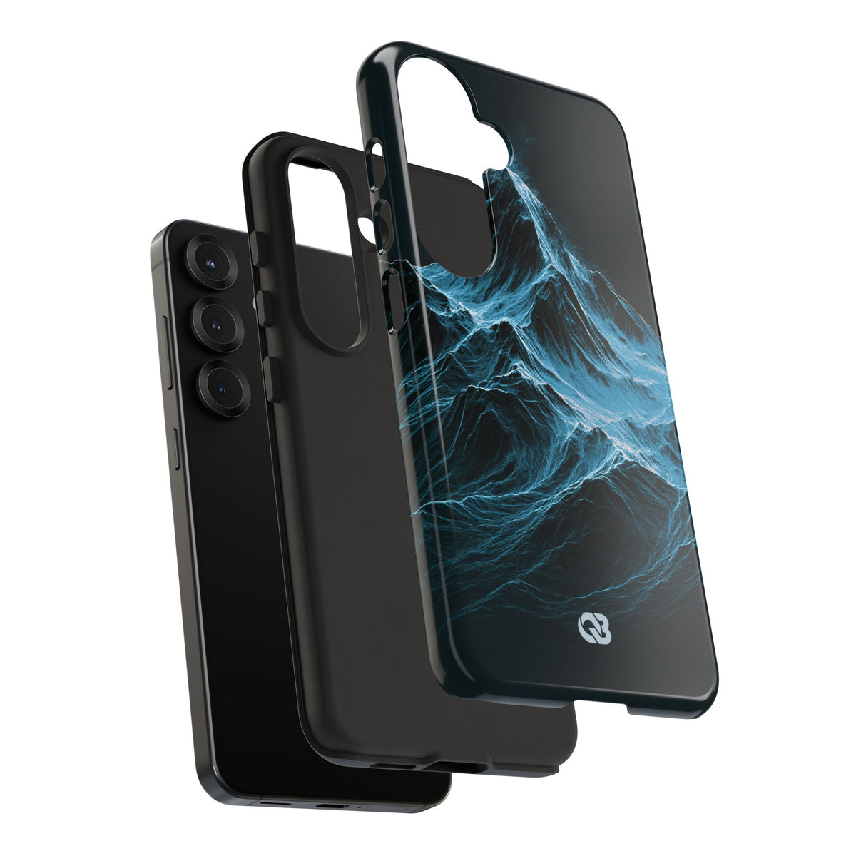 Nordic Frost Peak · Tough Phone Case for Samsung · Blue
