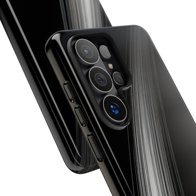 Black Tough Phone Case for Samsung - Linear Velocity Beam