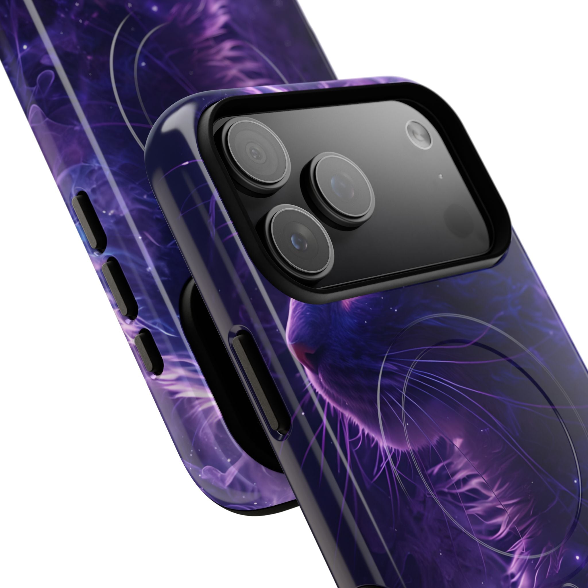 Purple Void Feline · Tough+ Custodia per iPhone · Magsafe