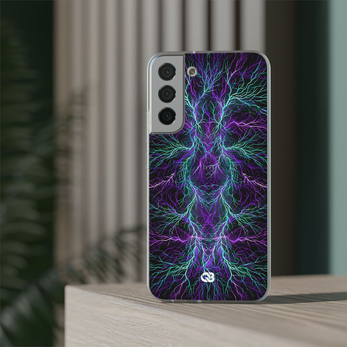 Electric Plasma Arbor · Lite Phone Case for Samsung · Purple