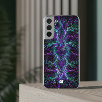 Electric Plasma Arbor · Lite Phone Case for Samsung · Purple