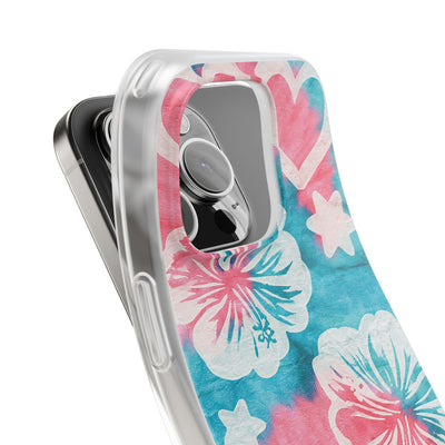 Tropical Hibiscus Bloom · Lite Phone Case for iPhone ·  Teal
