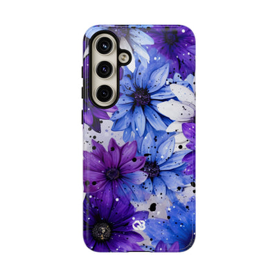 Ink Splatter Blooms · Tough Coque de téléphone pour Samsung